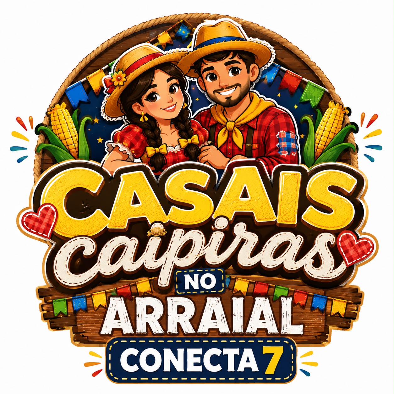 Casais encantam o público com apresentações e figurinos no Arraial Conecta 7